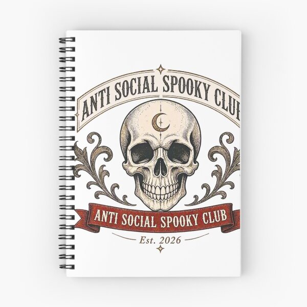Item preview, ANTI SOCIAL SPOOKY TEACHER CLUB  designed and sold by EasyTake.