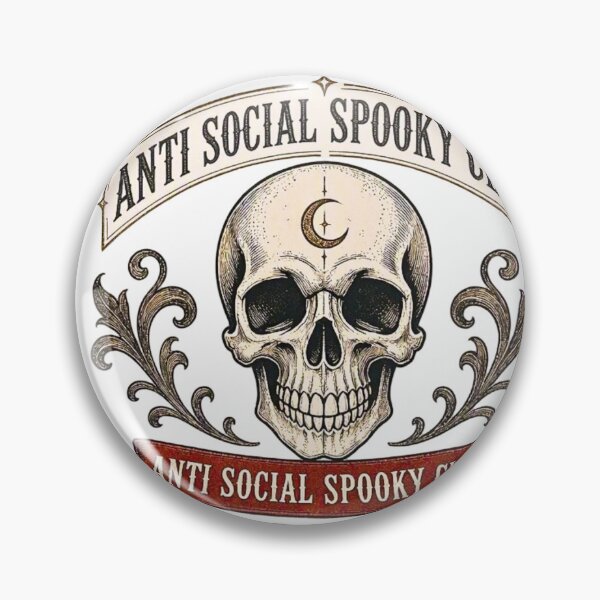 Item preview, ANTI SOCIAL SPOOKY TEACHER CLUB  designed and sold by EasyTake.