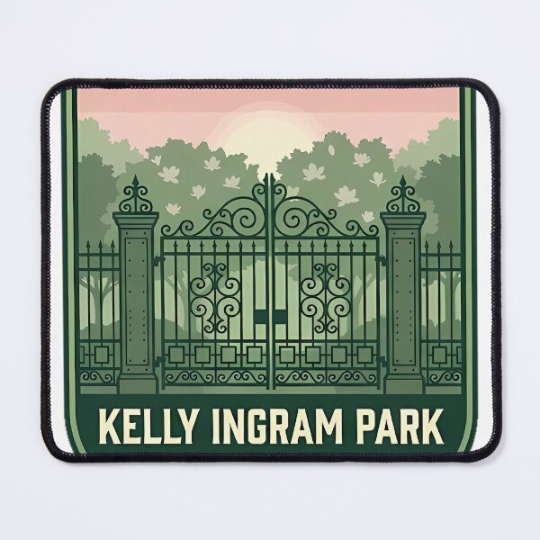 Item preview, Kelly Ingram Park Wrought-Iron Gate Birmingham Sticker designed and sold by DetourDgn.