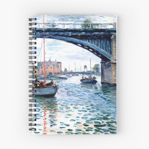 Item preview, The Bridge at Argenteuil in Grey Weather designed and sold by artdesignsnow.