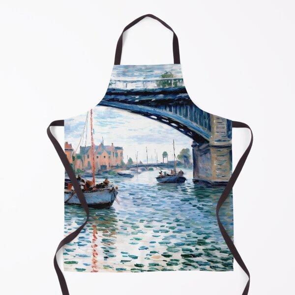 Item preview, The Bridge at Argenteuil in Grey Weather designed and sold by artdesignsnow.