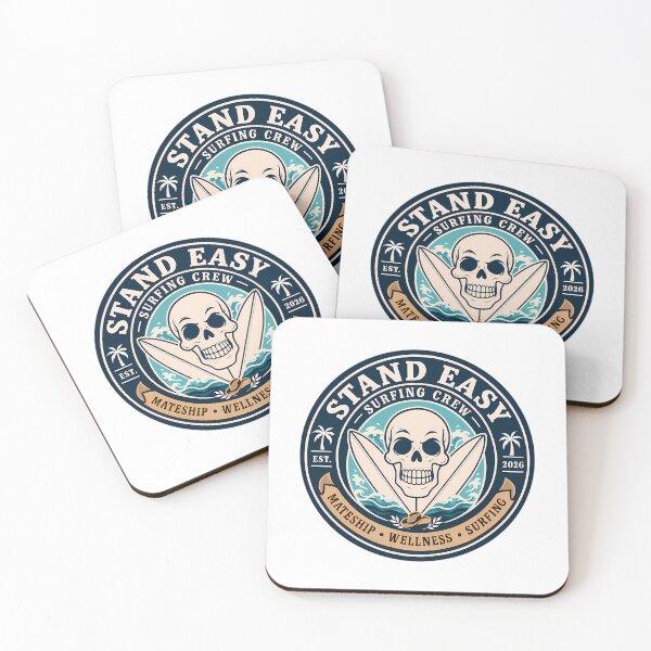 Item preview, Stand Easy Veteran Surf Club Logo Sunshine Coast - Male Version designed and sold by zeigler-cassiz.