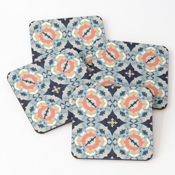 Item preview, Mandala made of red, beige and blue designed and sold by Sigtrix.