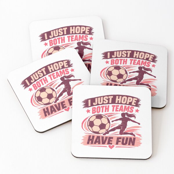 Item preview, I Just Hope Both Teams Have Fun Soccer Sportsmanship Player Coach designed and sold by JonesFlora2025.