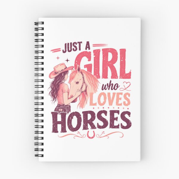 Item preview, Just A Girl Who Loves Horses Equestrian Cowgirl Rider designed and sold by SkeletonsDanger.