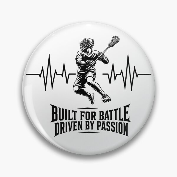 Item preview, A powerful lacrosse player in action, capturing speed, strength, and competitive spirit in a bold athletic design. designed and sold by StyxIND.