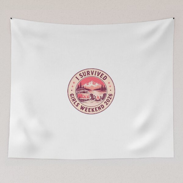 Item preview, I Survived Girls Weekend 2026 Women Best Friends Group Travel Trip designed and sold by JonesFlora2025.