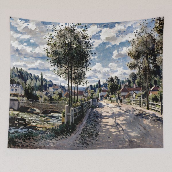 Item preview, The Bridge at Bougival designed and sold by artdesignsnow.