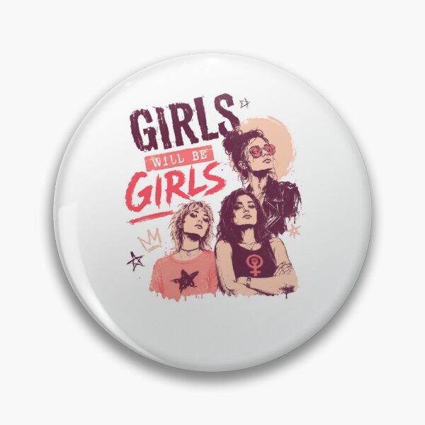 Item preview, Girls Will Be Girls Feminist Power Women designed and sold by JonesFlora2025.