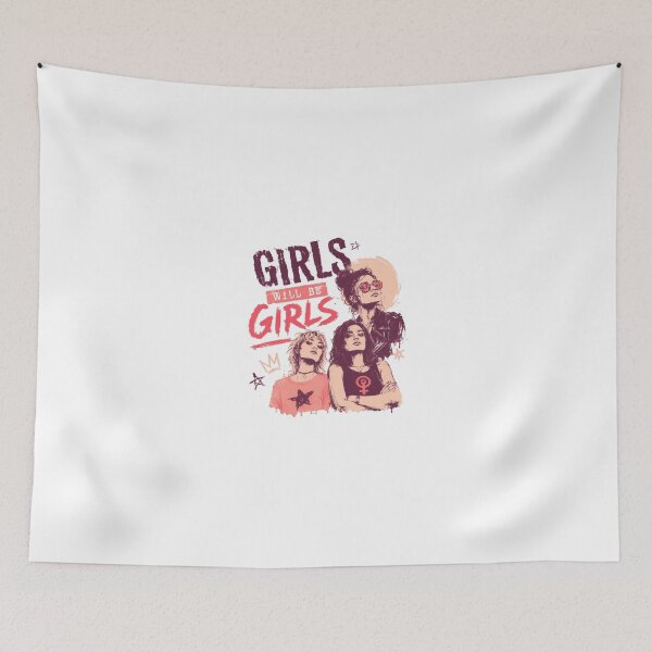Item preview, Girls Will Be Girls Feminist Power Women designed and sold by JonesFlora2025.