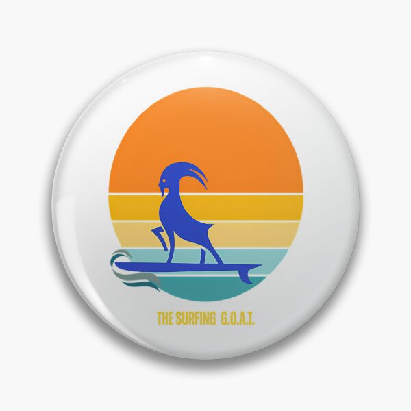 Item preview, The G.O.A.T. Surfs Again designed and sold by zeigler-cassiz.