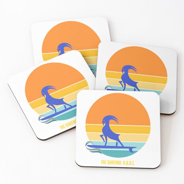 Item preview, The G.O.A.T. Surfs Again designed and sold by zeigler-cassiz.