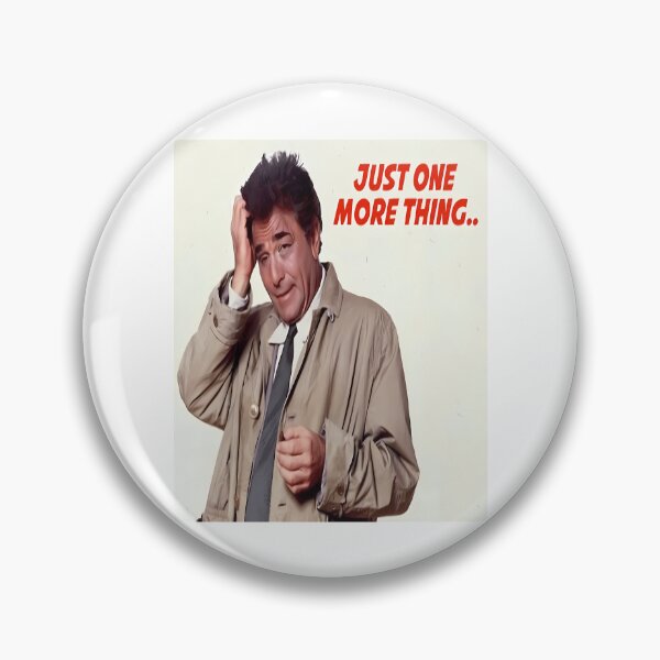 Item preview, Columbo Jost One More Thing designed and sold by joseys-chenk.