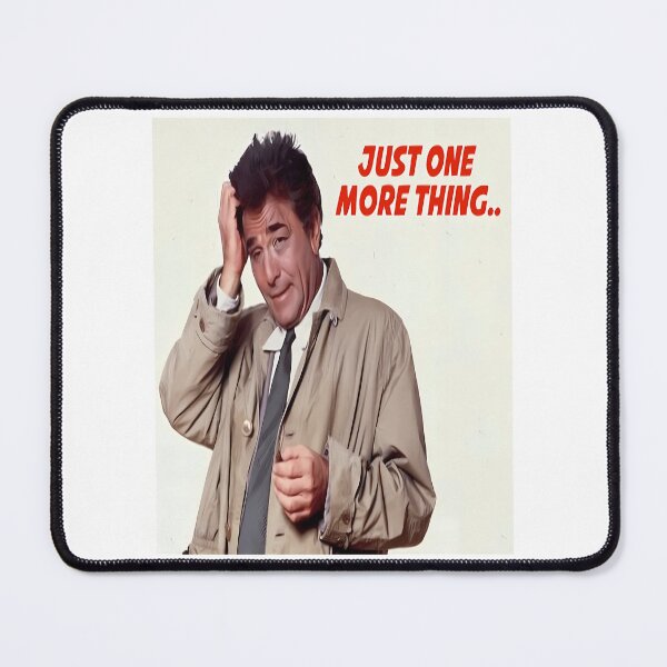 Item preview, Columbo Jost One More Thing designed and sold by joseys-chenk.