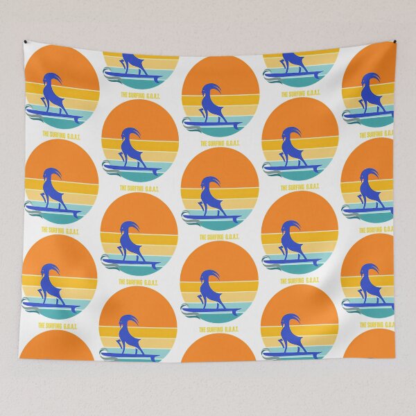 Item preview, The G.O.A.T. Surfs Again designed and sold by zeigler-cassiz.