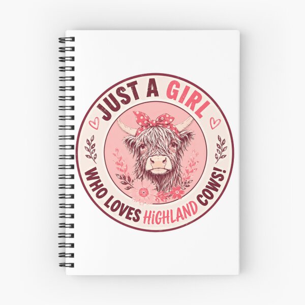Item preview, Just A Girl Who Loves Highland Cows! Farm Girl Cow Lover designed and sold by SkeletonsDanger.