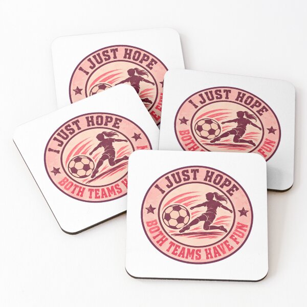 Item preview, I Just Hope Both Teams Have Fun Girls Soccer Player Sportsmanship designed and sold by JonesFlora2025.