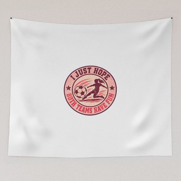 Item preview, I Just Hope Both Teams Have Fun Girls Soccer Player Sportsmanship designed and sold by JonesFlora2025.