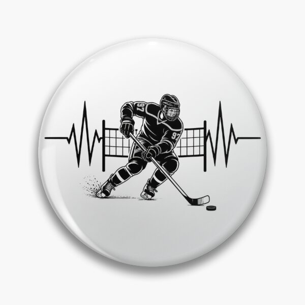 Item preview, A powerful ice hockey player in action, capturing speed, strength, and the excitement of the game on a bold, sporty design.  designed and sold by StyxIND.