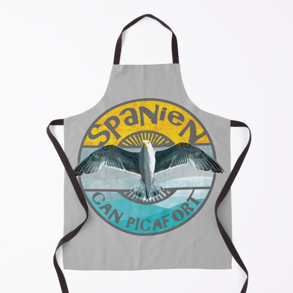 Item preview, Mallorca Balearic Islands - Can Picafort with seagull designed and sold by Periartwork.