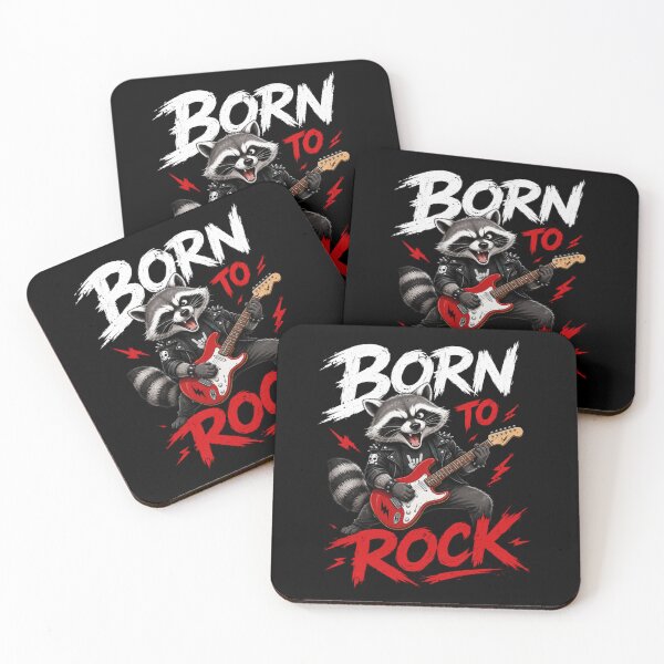 Item preview, Rocky Raccoon / Rockstar Raccoon  designed and sold by TheEndDesign.