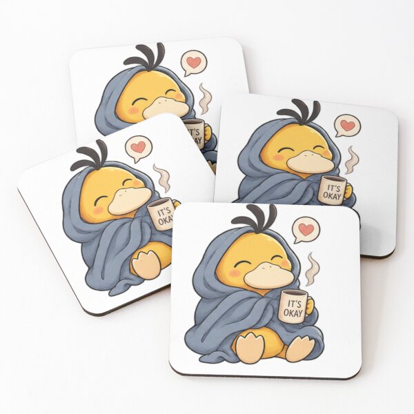 Item preview, Cozy Duck – It’s Okay Cute Yellow Duck designed and sold by Ramadane_design1.