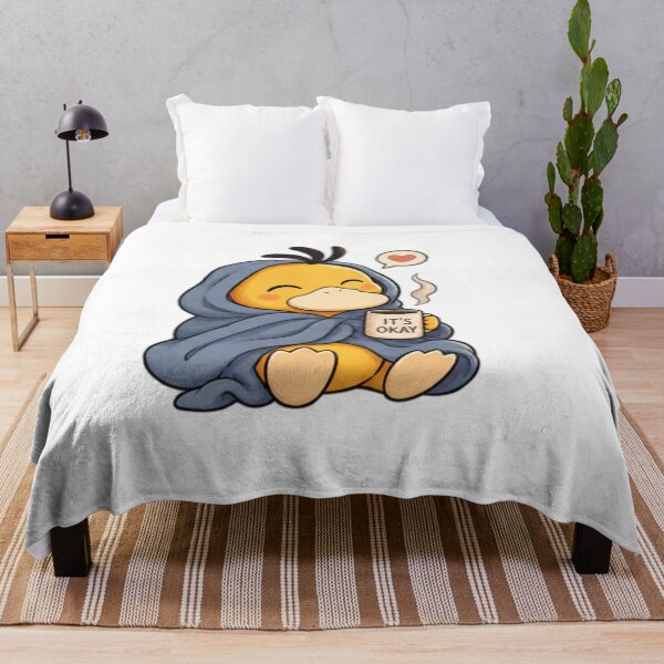Item preview, Cozy Duck – It’s Okay Cute Yellow Duck designed and sold by Ramadane_design1.