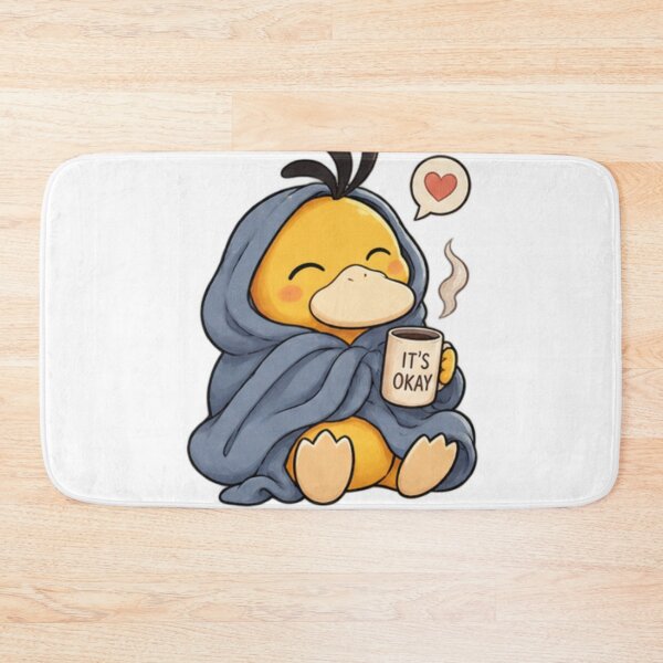 Item preview, Cozy Duck – It’s Okay Cute Yellow Duck designed and sold by Ramadane_design1.
