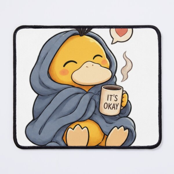 Item preview, Cozy Duck – It’s Okay Cute Yellow Duck designed and sold by Ramadane_design1.