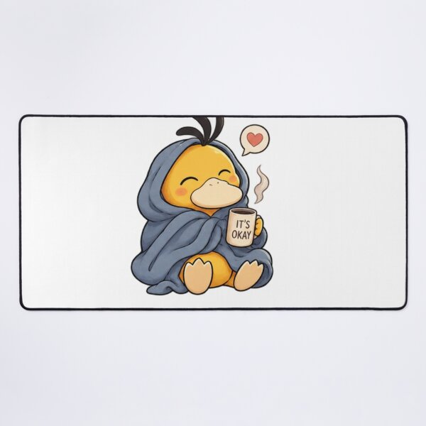 Item preview, Cozy Duck – It’s Okay Cute Yellow Duck designed and sold by Ramadane_design1.