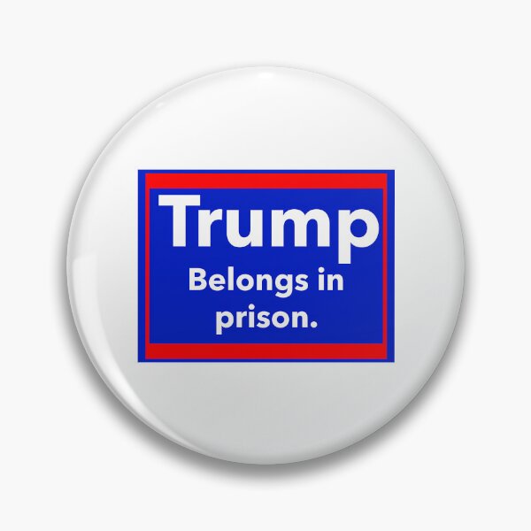 Item preview, Trump Belongs In Prison designed and sold by kritis-perling.