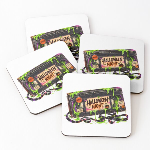 Item preview, Halloween Night VHS – Retro Video Store Horror designed and sold by The Cutting Room.