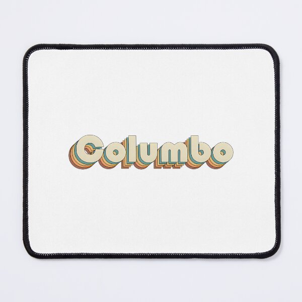 Item preview, Columbo Just One More Thing Retro Rainbow Vintage Typography designed and sold by joseys-chenk.