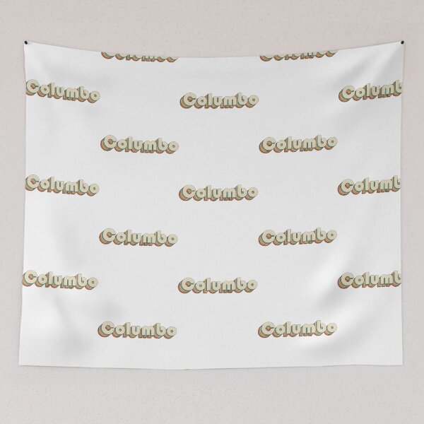 Item preview, Columbo Just One More Thing Retro Rainbow Vintage Typography designed and sold by joseys-chenk.