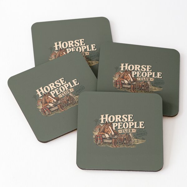 Item preview, Horse People Club Vintage Equestrian Heritage designed and sold by KakangMudi.