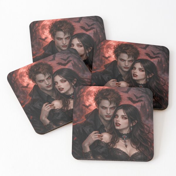Item preview, Crimson Eternal Gothic Couple designed and sold by Bai Lesloy.