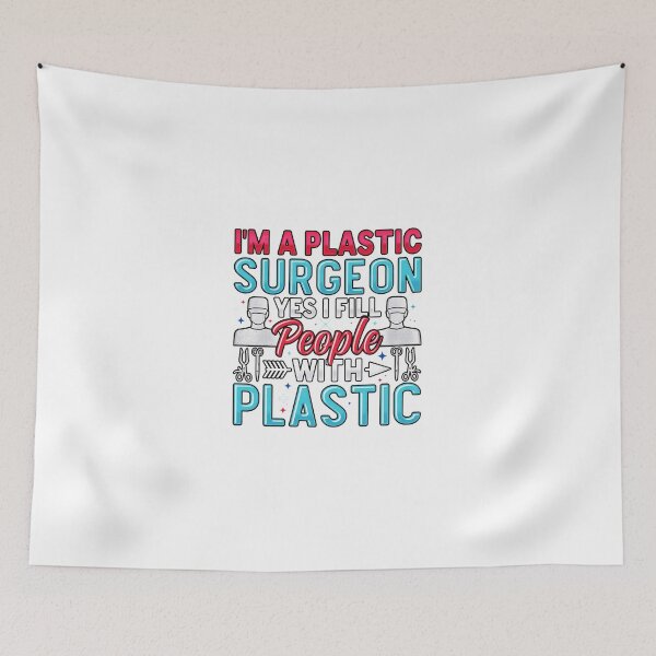 Item preview, Plastic Surgeon Humor I Fill People With Plastic designed and sold by Deborah457.
