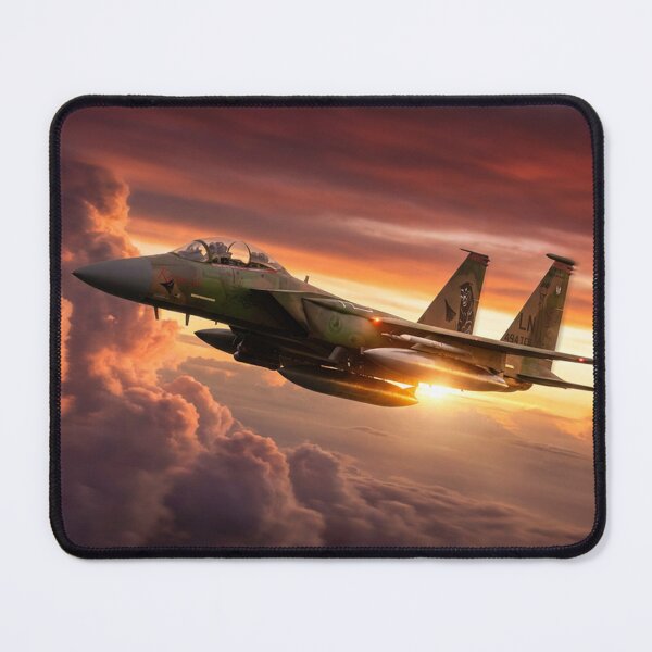 Item preview, Karma 52 F-15E Silhouetted Against Sunset designed and sold by Airpower Art.