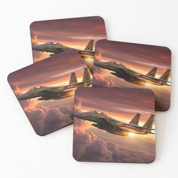 Item preview, Karma 52 F-15E Silhouetted Against Sunset designed and sold by Airpower Art.