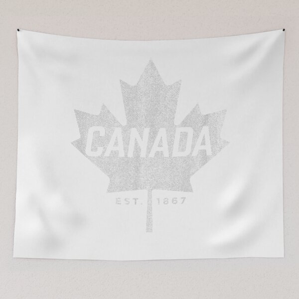Aperçu de l'œuvre Feuilles d'érable du Canada Au Canada Établi en 1867 Sport vintage créée et vendue par McintoshPatr.