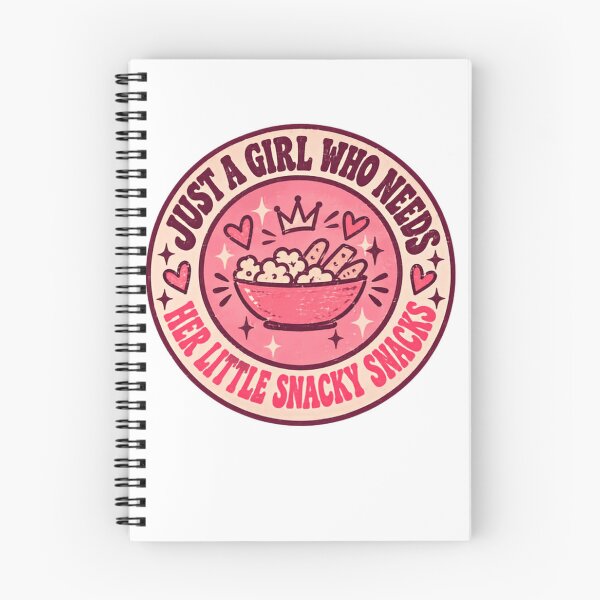 Item preview, Just A Girl Who Needs Her Little Snacky Snacks Foodie Lover designed and sold by JonesFlora2025.