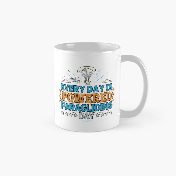 Item preview, Powered Paragliding Day Retro Parachute Flying designed and sold by Deborah457.