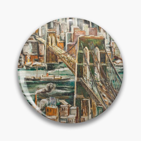 Item preview, Brooklyn Bridge from Manhattan designed and sold by Fine-Art-Hub.