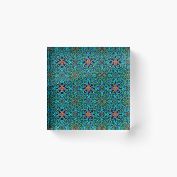 Item preview, Floral symmetry in the interplay of colors designed and sold by Sigtrix.