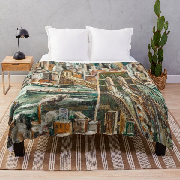Item preview, Brooklyn Bridge from Manhattan designed and sold by Fine-Art-Hub.