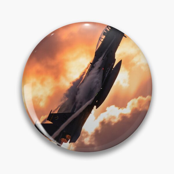 Item preview, F-15 Eagle Vertical Climb Into Fiery Sunset designed and sold by Airpower Art.