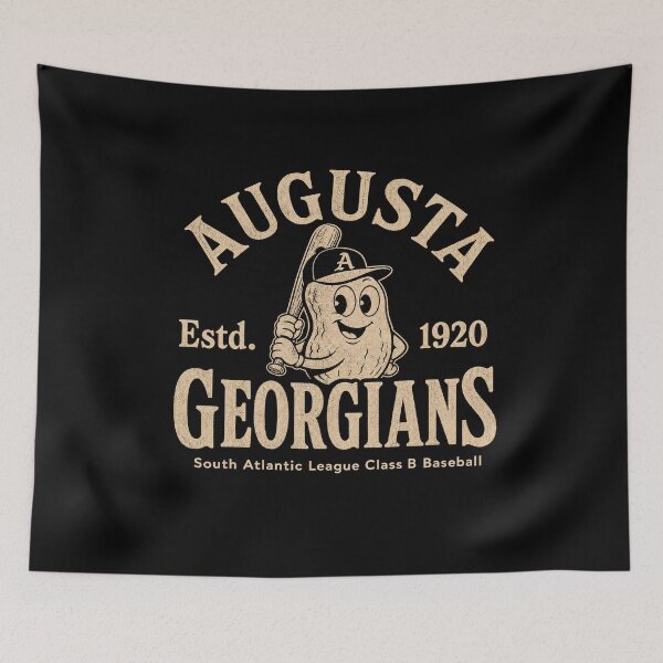 Item preview, Augusta Georgians Estd 1920 Peanut Mascot Baseball Vintage designed and sold by DevilMayCrySh.