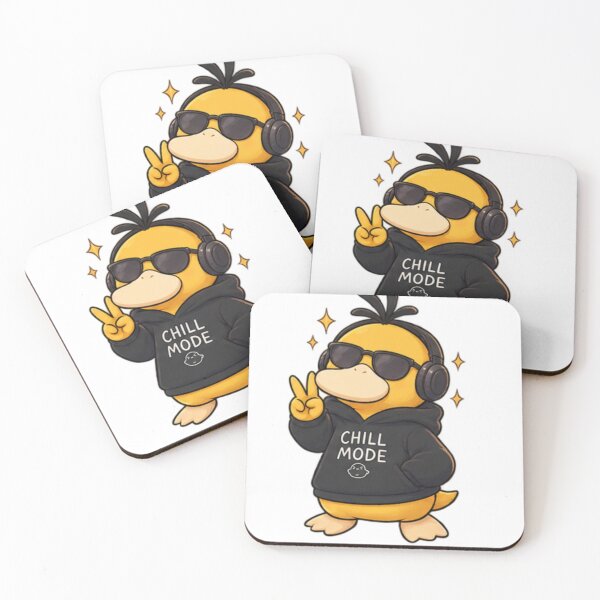 Item preview, Chill Mode Duck – Cute Yellow Duck With Sunglasses designed and sold by Ramadane_design1.