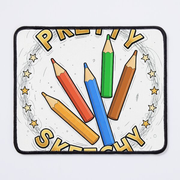 Item preview, Pretty Sketchy Art Drawing Colored Pencils Star Art designed and sold by Deborah457.