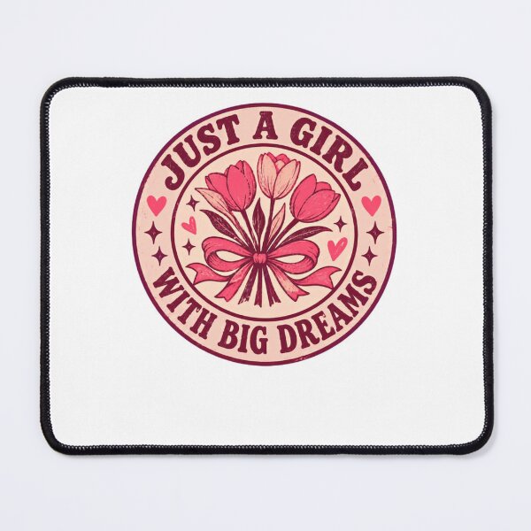 Item preview, Just A Girl With Big Dreams Women Empowerment Inspiration Teen Girls Dreamer designed and sold by JonesFlora2025.